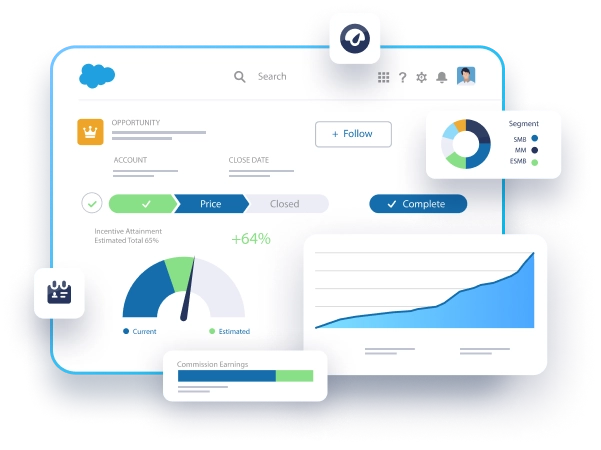 Dashboard Salesforce Example