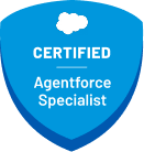 CERTIFIED - Agentforce Specialist